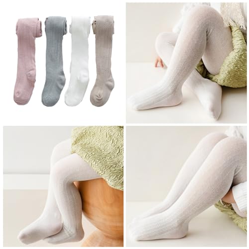 Tights, Solid Leggings Soft and Breathable Pantyhose Fashionable Baby Girls Tights for Daily Wear and Parties2