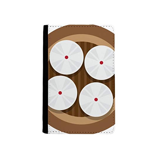 Étui pour passeport original housse protection document voyage design baozi asiatique
