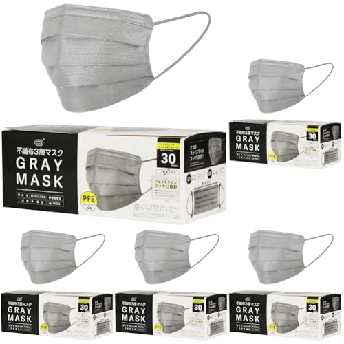 [FUJI] �x�m�H�� KOGYO �O���[�}�X�N GRAY MASK 30���� (× 5)