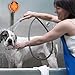 120 Pounds Heavy Duty Dog Bath Strong Suction Cups, Reusable Dog Bathing Suction Cup, Portable Dog Bath Suction Cup Anchor with Tether Fit for Pet Dogs Cat for Shower, Bathing, Blowing, Trimming