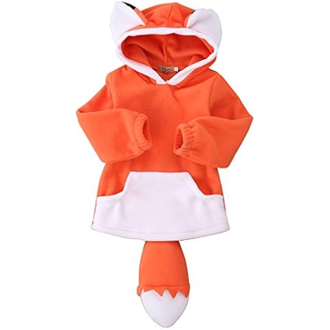 DCUTERQ Cute Fox Hoodie for Kids Cover