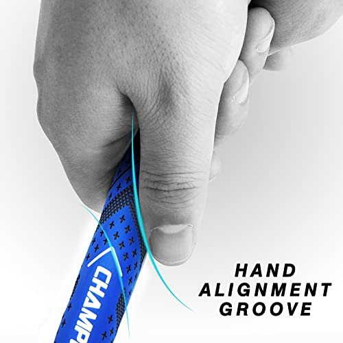 Champkey All Weather Performance Golf Grips 13 Pack - Excellent Control And Traction Golf Club Grips (Standard, Blue) #TOP5
