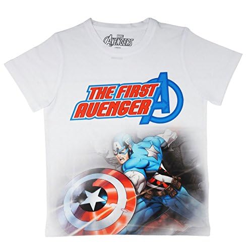 Image of Marvel Boy's Plain Regular fit T-Shirt
