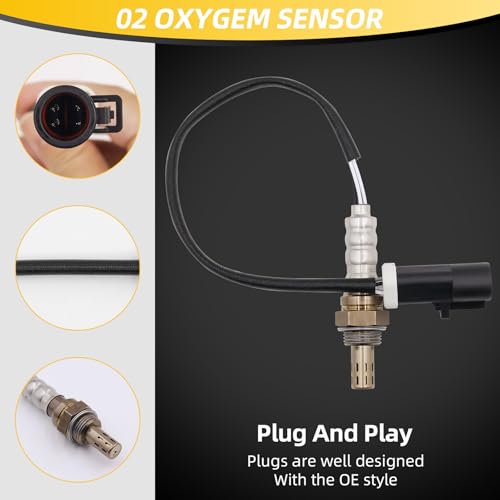 Sensor de Oxígeno Juego 4 Piezas Compatible Ford 1990-2014 miniatura 4