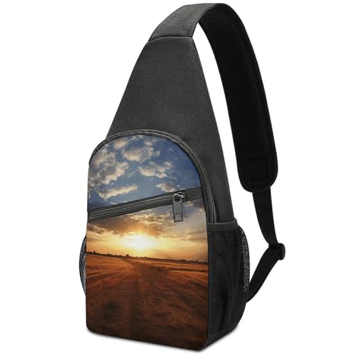 Mochila tipo bandolera ligera para senderismo y viajes miniatura 1