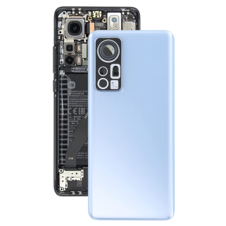 Tapa trasera para Xiaomi 12 original de recuperación para reemplazo de contraportada de batería