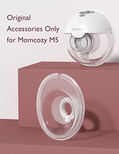 Image of Momcozy M5 Double-Sealed Flange 24mm. Original M5 Breast Pump Replacement Accessories, 1PC (24mm)