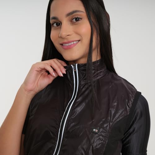 Colete Corta Vento Feminino Márcio May Pro Preto