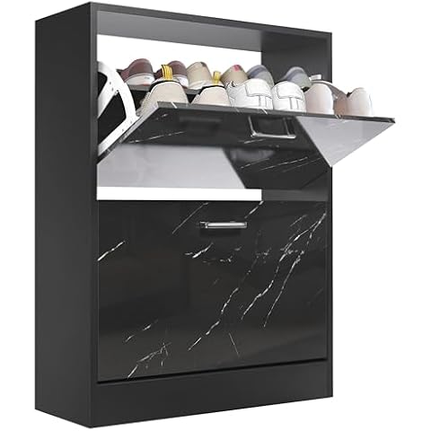 Blisswood Modern 2 Drawer Shoe Cabinet Cover