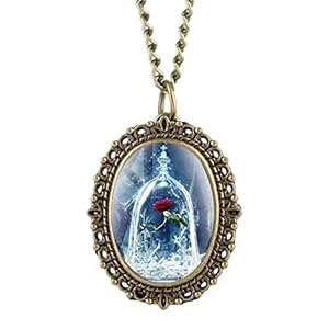 N/A Heren en vrouwen accessoires Glas Koepel Quartz Zakhorloge met 80 cm Ketting Hanger Romantisch Souvenir Gift Collectibles Bruiloft verjaardag vaderdag Kerstmis verjaardagscadeau