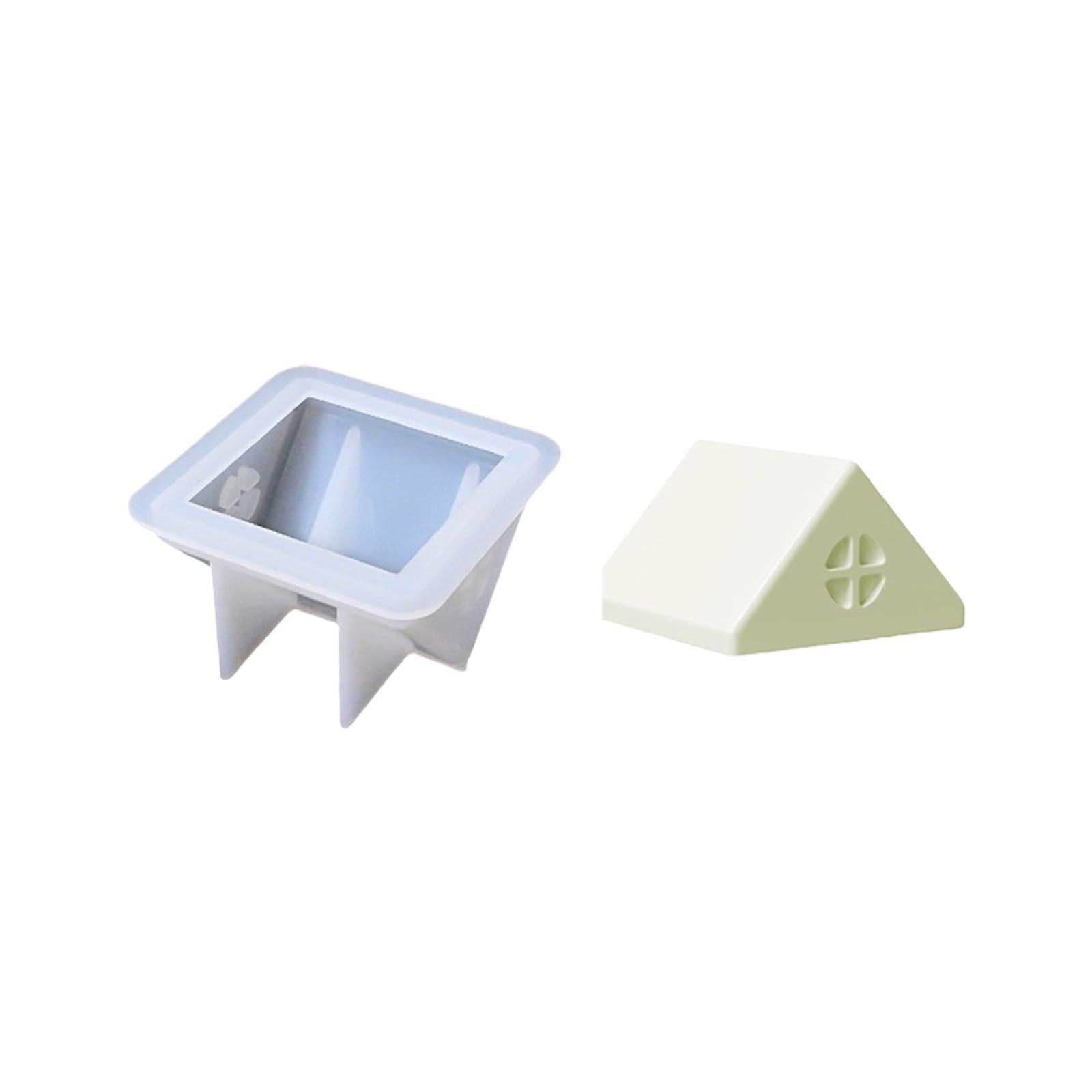 Silicone Molds Chimney House Cup Storage Jar Plasters Epoxy Resin Storage Jar