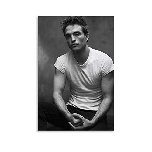 YANDING Poster Robert Pattinson acteur britannique et modèle sur toile - Décoration murale moderne pour chambre à coucher - 30 x 45 cm