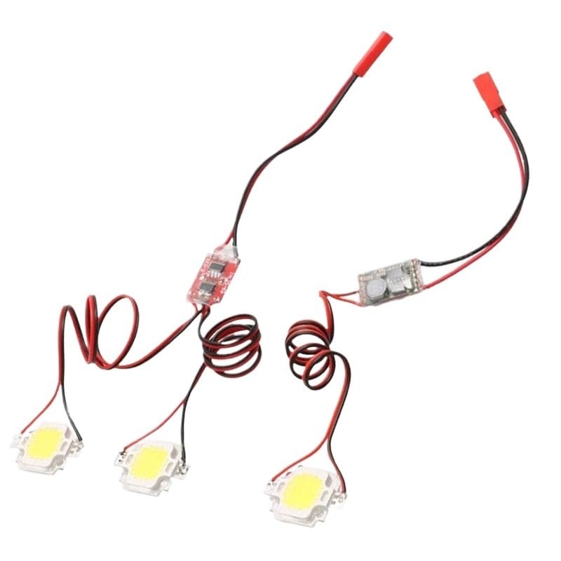 Luce stroboscopica a LED da 10 W 5-26 V Doppio flash singolo for drone RC