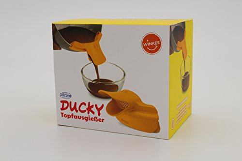 Boquilla de silicona Winkee Ducky para ollas con vertido preciso 4