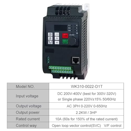 Evite averías en motores con el inversor VFD solar 2.2kw AC220V 3