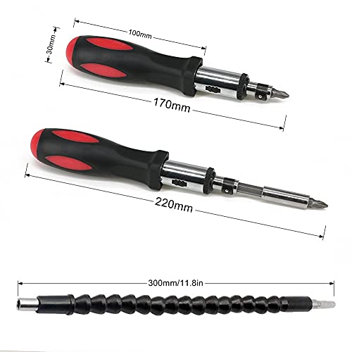 Albero/prolunga flessibile per punte di cacciavite...