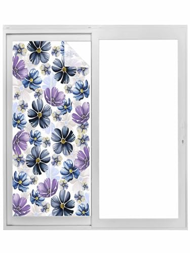 Película para ventana decorativa y privacidad 17.7x39.3 in miniatura 1