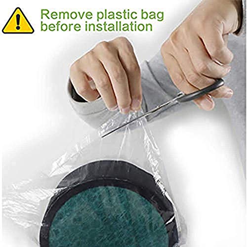 Crucial Vacuum Replacement Vacuum Filter Part # 86889, 20-86889, 40324 - Compatible With Kenmore Vacs - Kenmore Ef1 Hepa Style Filter Fits Whispertone & Progressive - For Home Use (4 Pack) #TOP2