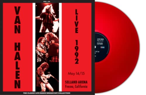 LIVE AT SELLAND ARENA FRESNO 1992 - COLOURED LP [Vinyl] VAN HALEN