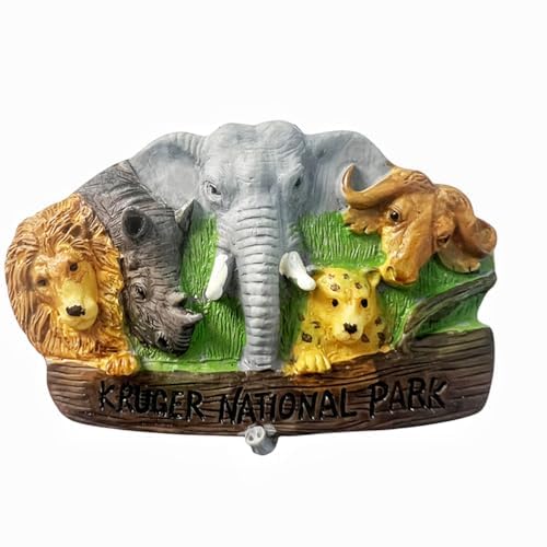 Imán decorativo 3D Kruger National Park Sudáfrica