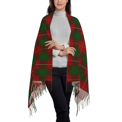 Scarf for Women Tartan Soft Cashmere Feel Pashmina Shawl Wraps, Cozy and Lightweight for Daily & Holiday Wear4