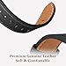 GEAK Leather Band Compatible with Samsung Galaxy Watch 7 Band 6 5 4 FE 40mm 44mm, Watch 6 Classic/5 pro/Active 2, 20mm Dressy Replacement Strap with X-Shape Design for Samsung Watch Bands Women