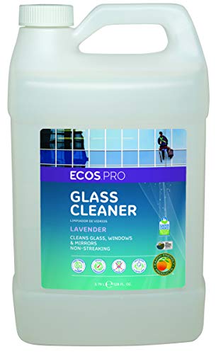 Earth Friendly Products Proline PL9301/04 Window Kleener Lavender Glass and Shiny Surface Cleaner, 1 gallon Bottles (Case of 4)