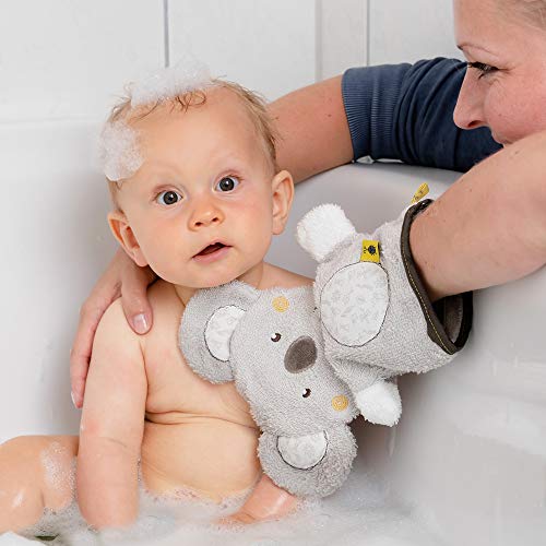 Fehn 064186 Guanto spugna Koala, panno spugna con