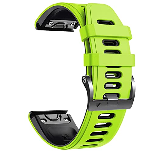 Bracelet silicone Garmin Fenix 7X 6X Pro 5X interchangeable 26mm 22mm agate