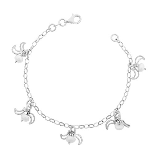 Bracelet Orphelia en argent 18.5 cm : l'éclat de la haute bijouterie