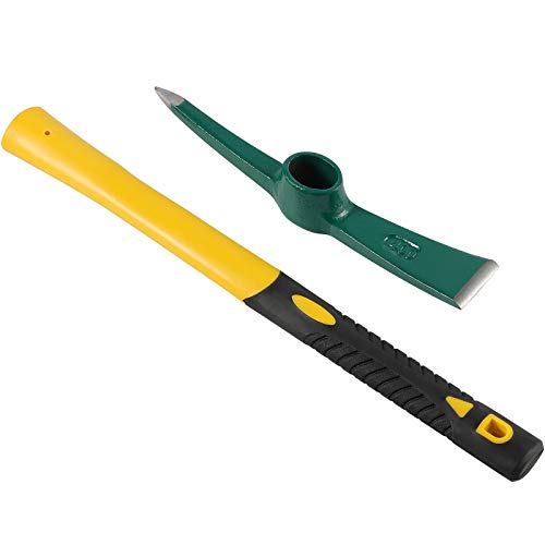 Azadón de jardín KEILEOHO 15 pulgadas con mango de goma miniatura 3