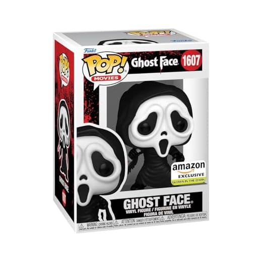 Funko POP! Movies: Ghostface - Ghostface - Glow in The Dark - Collectable Vinyl Figure - Gift Idea - Official Merchandise - for Kids & Adults - Horror Fans