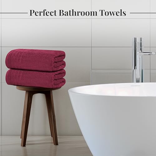 Tens Towels Extra große Badetücher, 76,2 x 152,4 cm, 100% Baumwolle, größeres und leichteres Gewicht, schnelles trocknen… – Ansicht 4