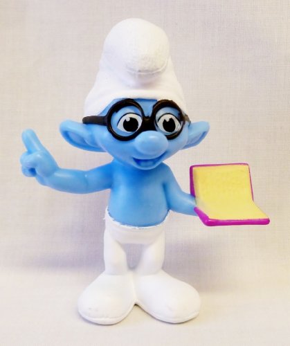 McDonalds - The Smurfs 2 Happy Meal Toy 2013 - Brainy #5