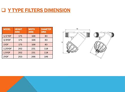 Image of Shree 2 inch [63mm] Y type Disc Filter for R.O. Filter, Garden Lawn, Drip irrigation filter, Home or Apartment Water Tank 120 Mesh /130 Micron | 6 Months Warranty |Made In INDIA