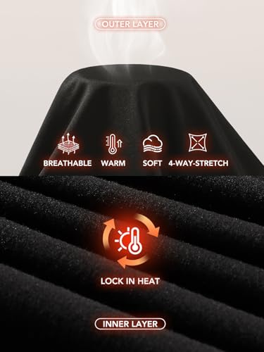 2 Pack Thermal Underwear Set for Kids Compression Thermals Top and Bottom Set Boys Long Johns Base Layer4