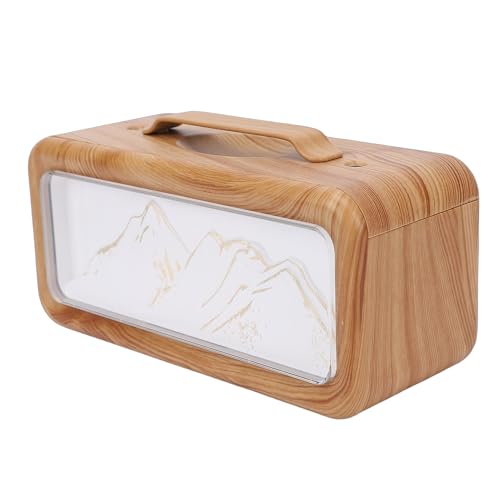 Difusor aromático eléctrico TOPINCN 600ml con luz LED miniatura 1