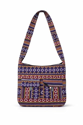 Image of SUVASANA Large Sling Shoulder Bag for Men Women Casual Comfortable Everyday Purse Travel Women's Cross-body Bags