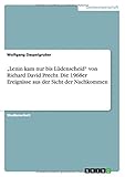"Lenin kam nur bis Lüdenscheid" von Richard David Precht. Die 1968er Ereignisse aus der Sicht der Nachkommen - Wolfgang Daspelgruber