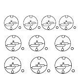 WingOt Sellos De Junta De Cuenco Flotante Junta Tórica 698781 para Nikki para Carburador para Troy-bilt para Cortacésped Toro 10 Uds