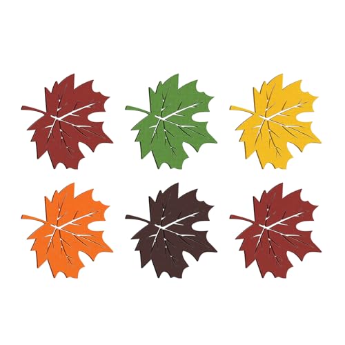 Sottobicchiere in feltro, motivi decorativi, 6 pezzi, antiscivolo, in tessuto assorbente, sottobicchieri, design per tavolino e ufficio, decorazione casa, ufficio, appartamento, cucina, sala da pranzo