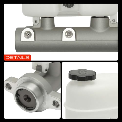 A-Premium Brake Master Cylinder with Reservoir and Sensor Compatible with Chevrolet Silverado 2500 HD 3500 HD, Suburban 2500, Express 2500 3500 & GMC Sierra 2500 HD 3500 HD 3500 Classic, Yukon XL 2500 by A-Premium - Image 9