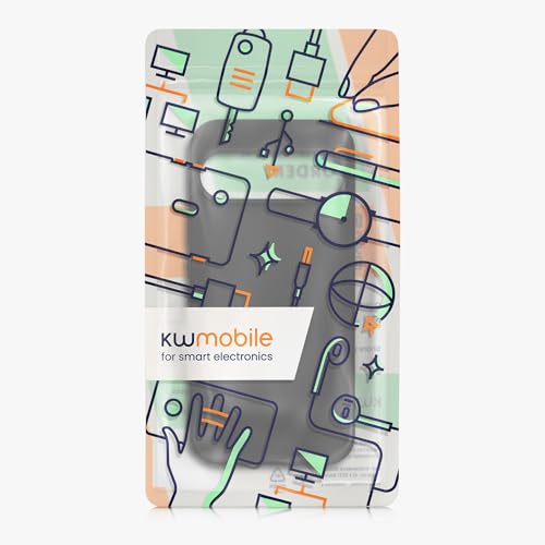 kwmobile Case Compatible with Google Pixel 9 / Pixel 9 Pro Case - Slim Protective TPU Silicone Phone Cover - Black by kwmobile - Image 7