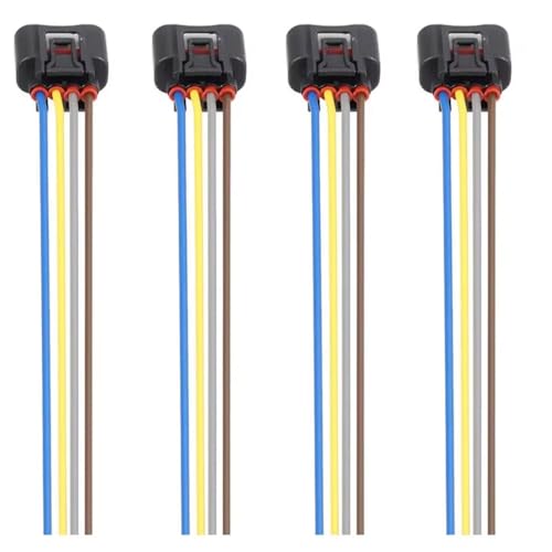 �C�O�j�b�V�����R�C���v���O�n�[�l�X�C�O�j�b�V�����R�C���v���O�n�[�l�X Compatible With For HS250h 2010 2011 2012 �ԗp�C�O�j�b�V�����R�C���n�[�l�X�v���O�R�l�N�^ 4�E�F�C�����p(4pcs)