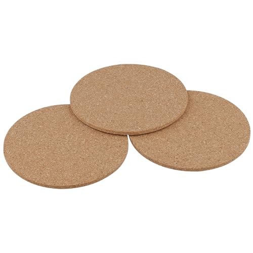 Sous Verre Rond en Liège Absorbant 10 cm Lot de 80 Pièces - 7
