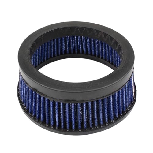 Filtre à air moto bleu de finition supérieure pour d'admission Road King et Dyna