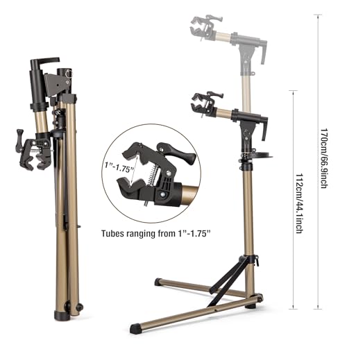 KONG MING CAR E Bike Repair Stand (Max 88lbs) - Bicycle Stand Rack for Workstand Maintenance - Ebike Work Stand Bicycle Shop Home Mechanics for Road and Mountain Bikes by KONG MING CAR - Image 4