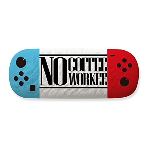 Étui de rangement pour lunettes No Coffee No Workee cadeau collègue original