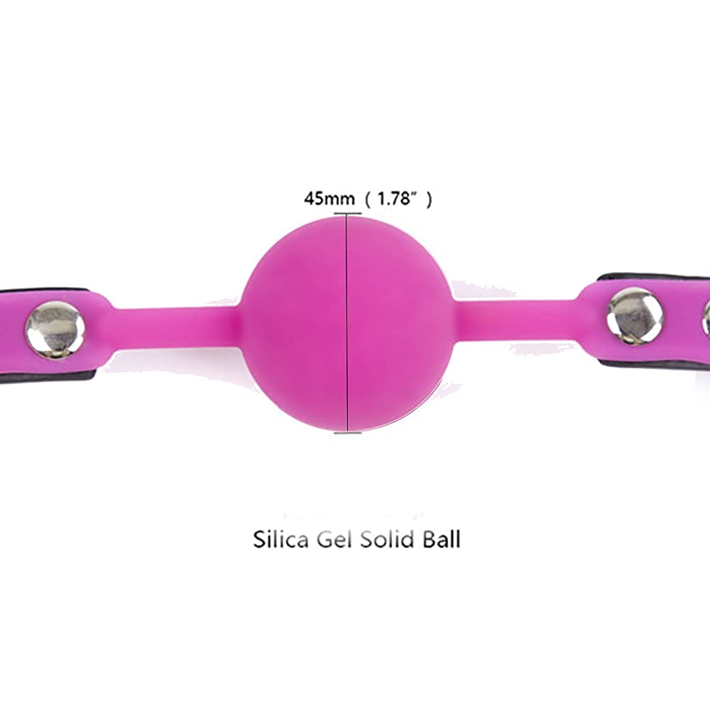 Cosplay Couple Ball Silicone, Lisse et Ajustable (Ballon de 4.5cm)