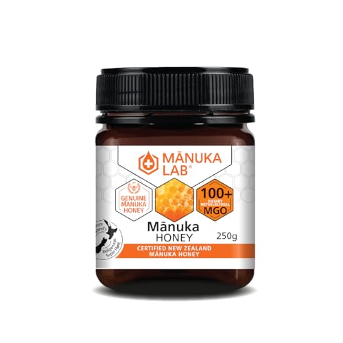 MANUKA LAB - Miel de Manuka Monofloral Nueva Zelanda MGO 100+ 250g